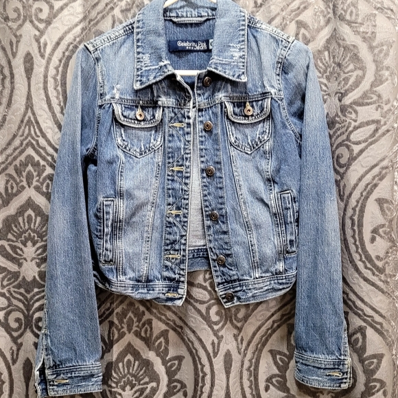 Celebrity Pink Jackets & Blazers - Jean jacket